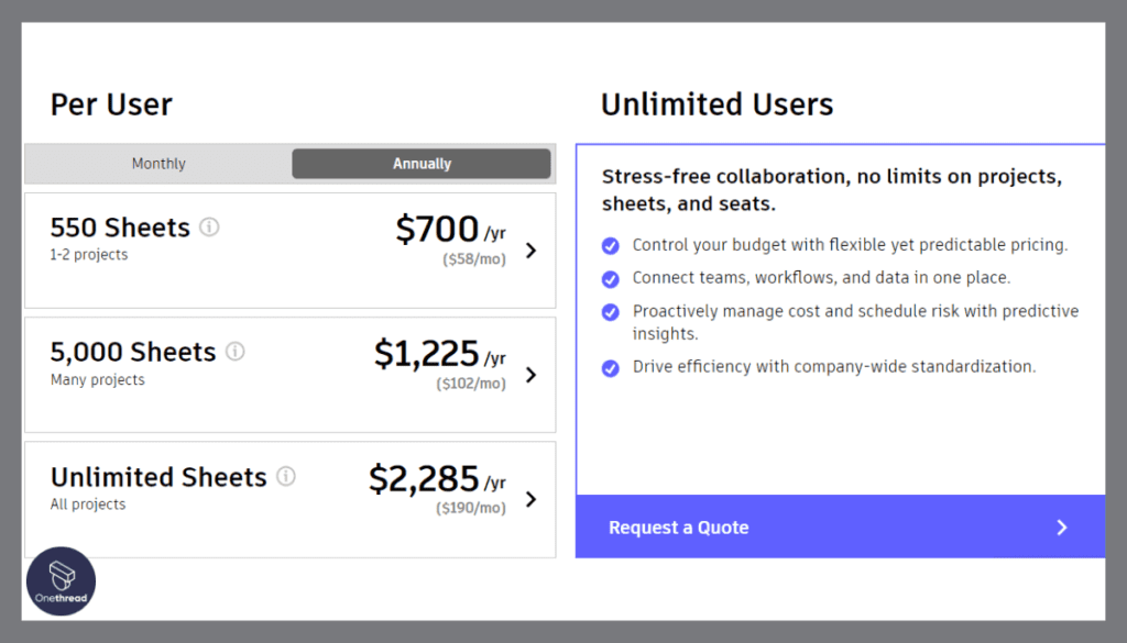 PlanGrid-Pricing
