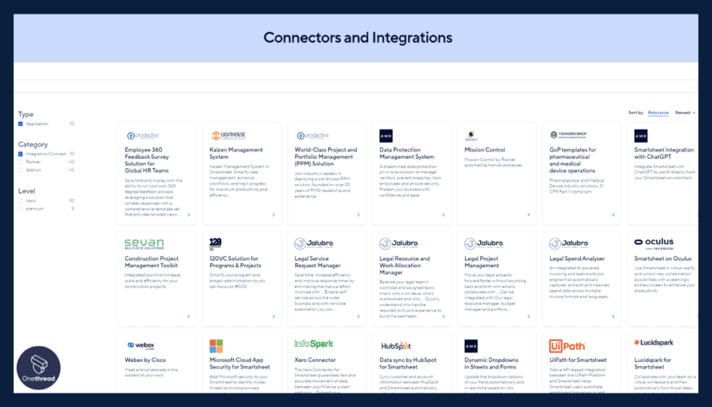 Smartsheet-Integrations