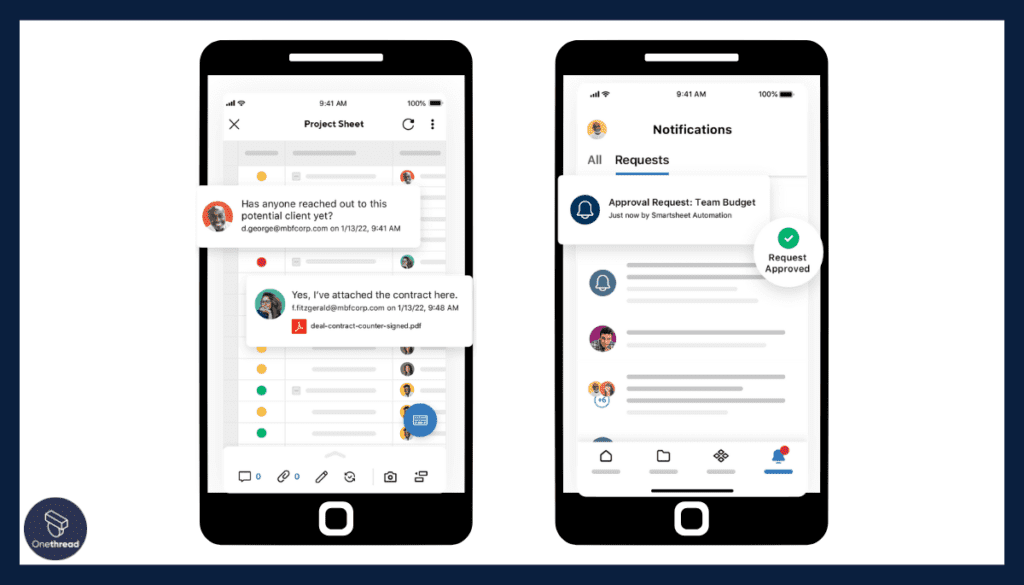 Smartsheet-Mobile App Support
