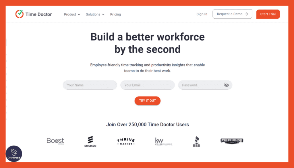 Time Doctor-Homepage