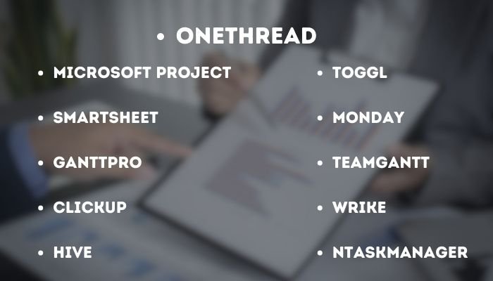 Top 11 Gantt chart Software for a success management
