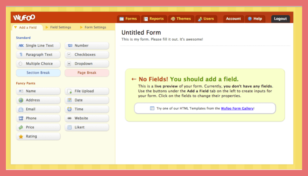 Wufoo-Easy-to-Use Form Builder