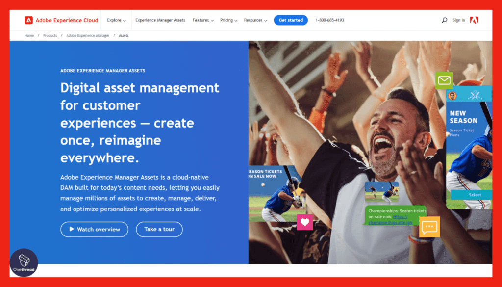 Adobe Experience Manager Assets-Home
