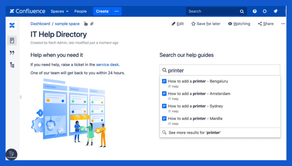 Confluence-Powerful Search and Discovery