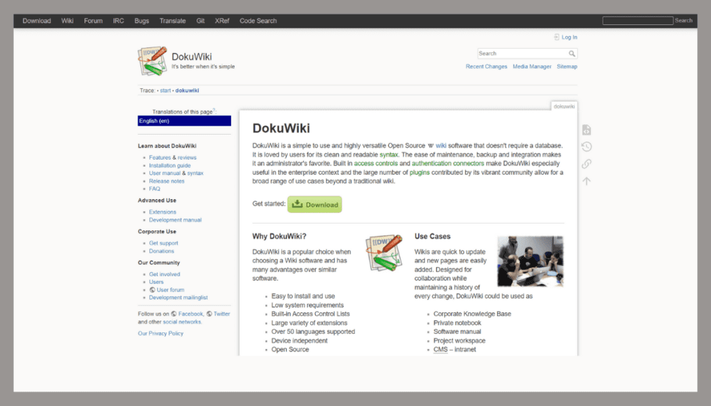 DokuWiki-Home