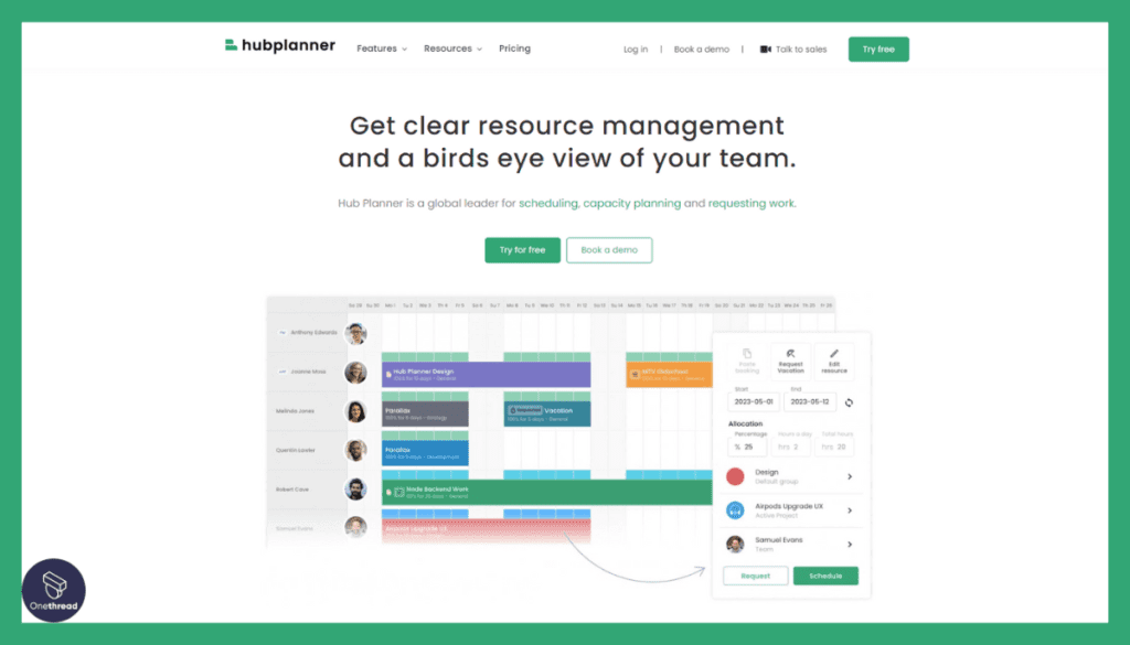 Hub Planner-Home
