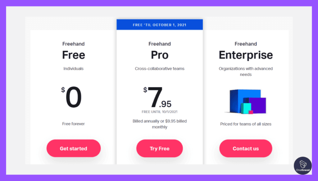 InVision-Pricing