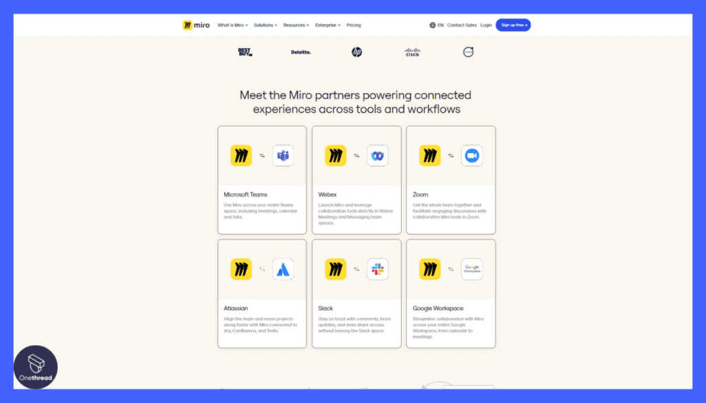 Miro-Integrations