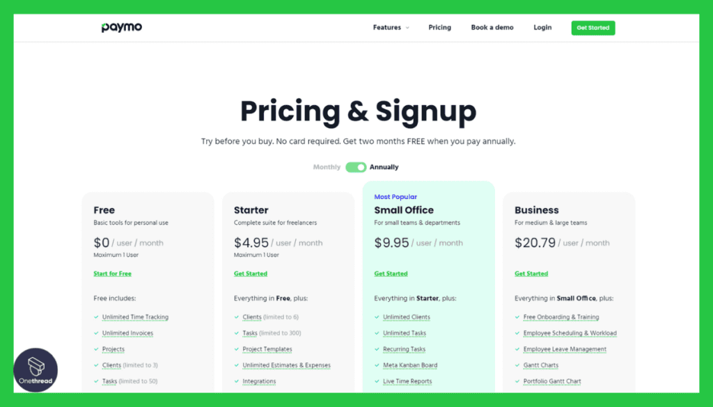 Paymo-Pricing