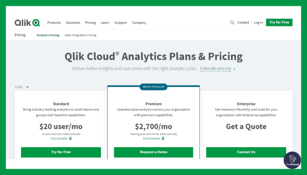 QlikView-Pricing