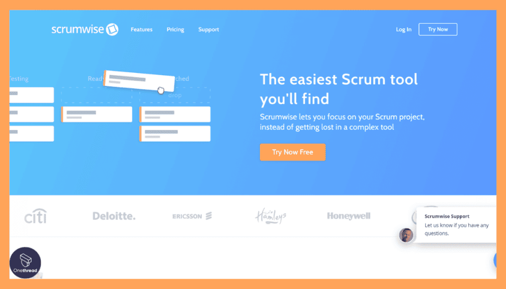 Scrumwise-Home