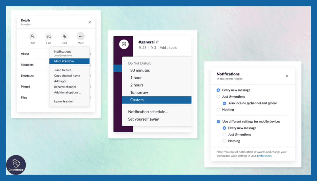 Slack-Customizable Notifications