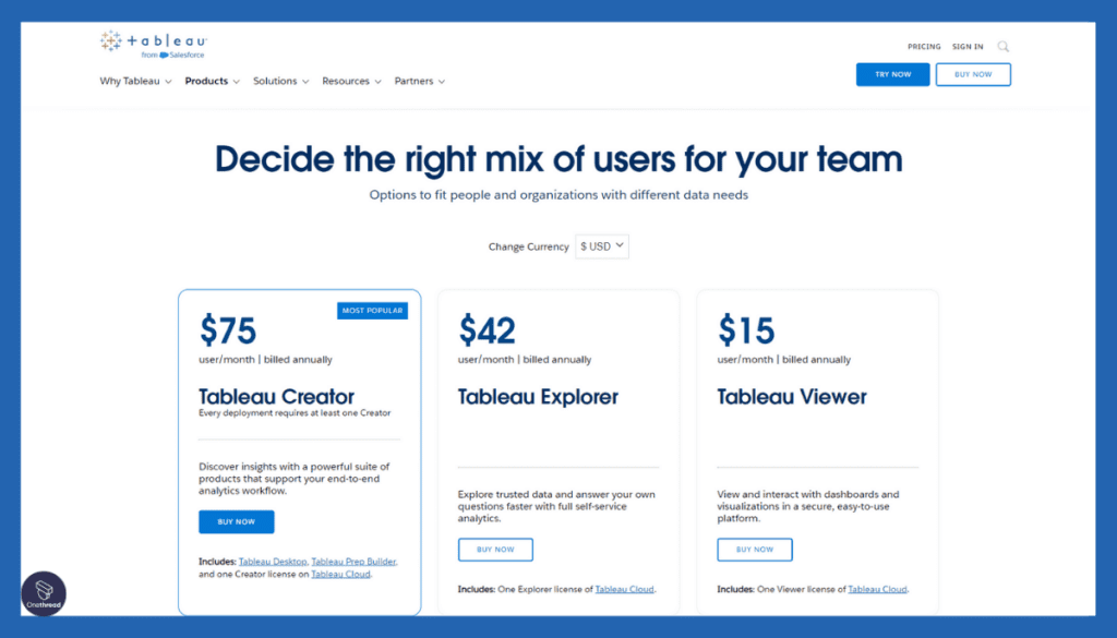 Tableau-Pricing