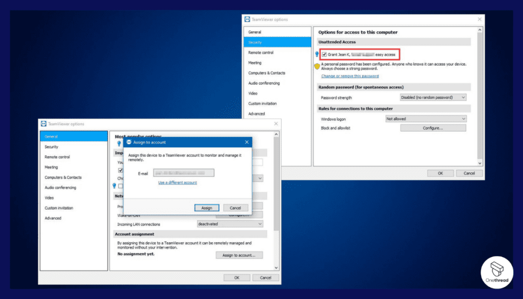 TeamViewer-Unattended Access