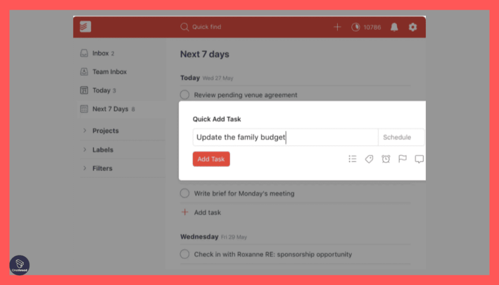 Todoist-Task Organization