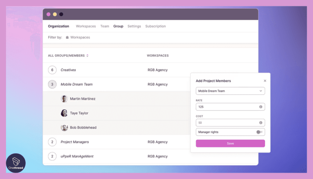 Toggl Track-Team Collaboration