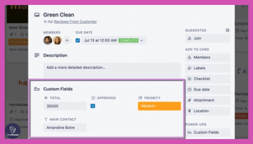 Trello-Custom Field