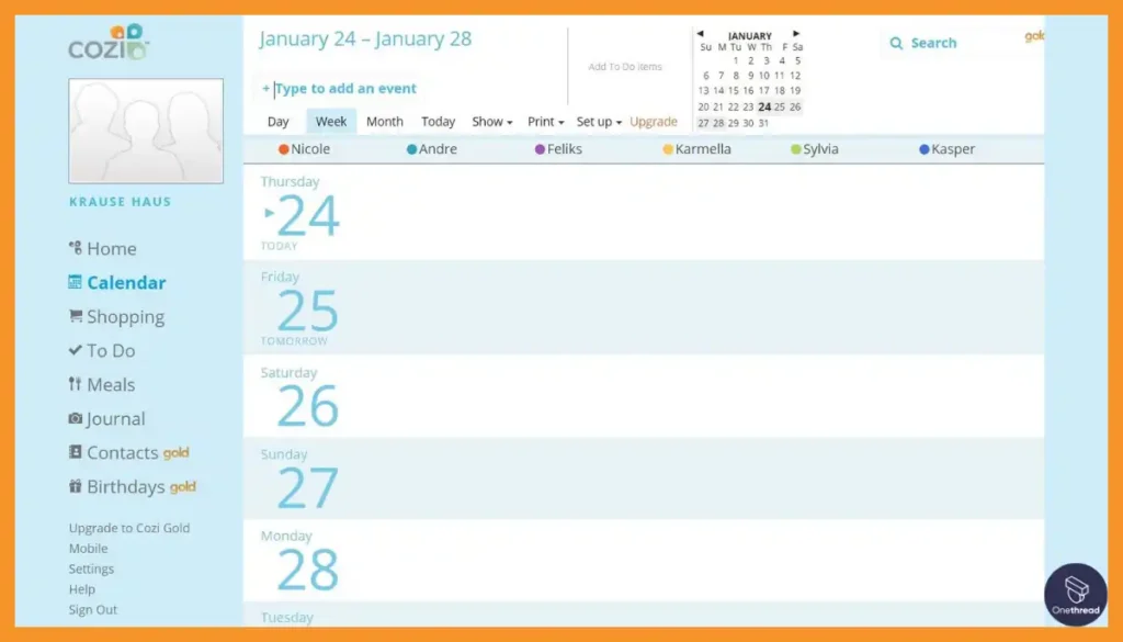 Cozi-Calendar