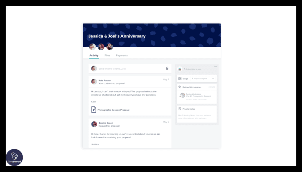 Honeybook-Collaboration and Communication Tools