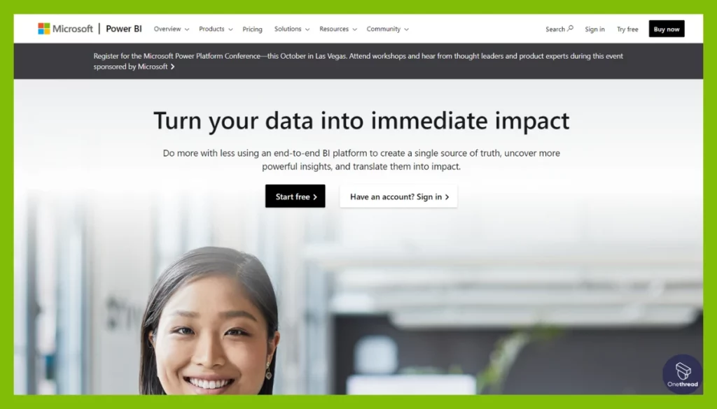 Power BI-Home.