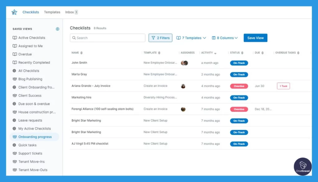 Process Street-Checklist-Based Workflow.