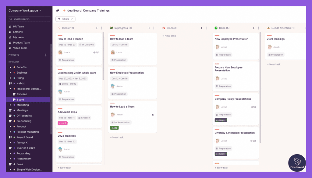 Toggl Plan-Multiple Views