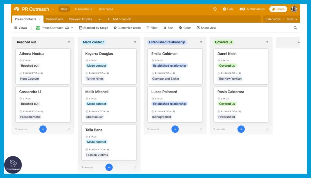 Airtable-Kanban