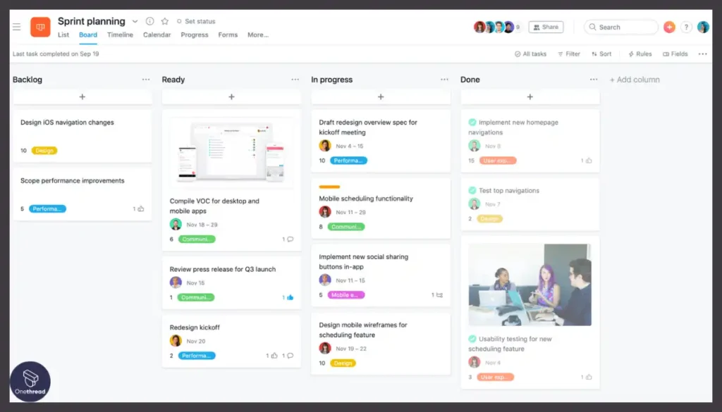 Asana-Sprint