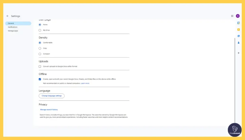 Google Drive-Offline