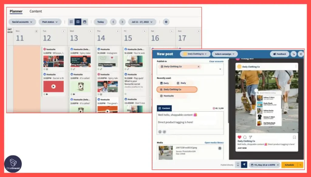 Hootsuite-Social Media Scheduling.