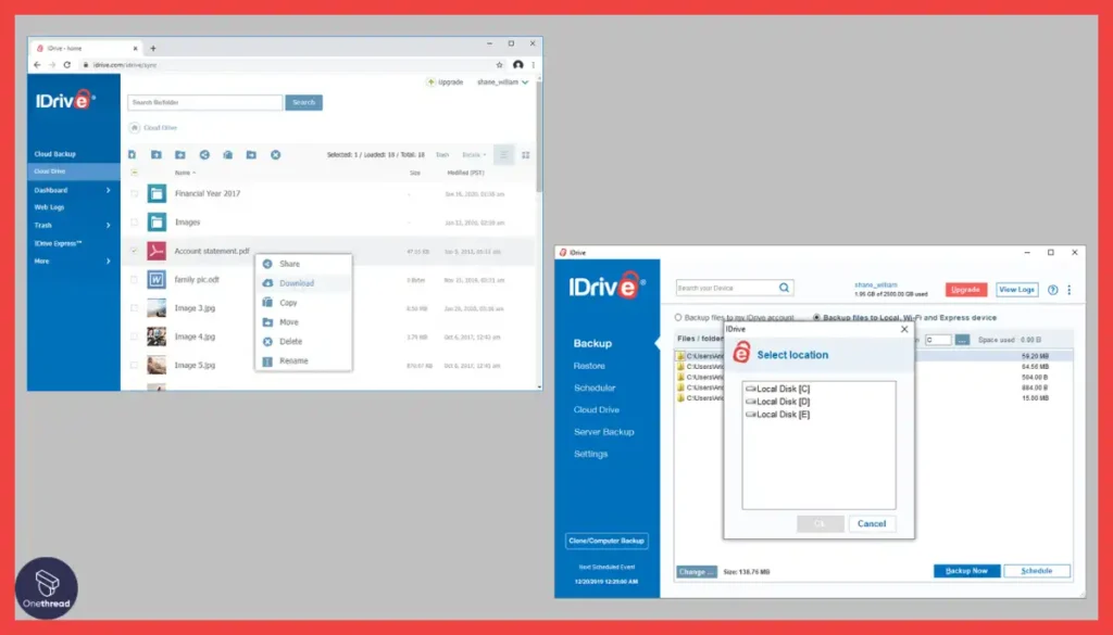 IDrive-Storage & Backup