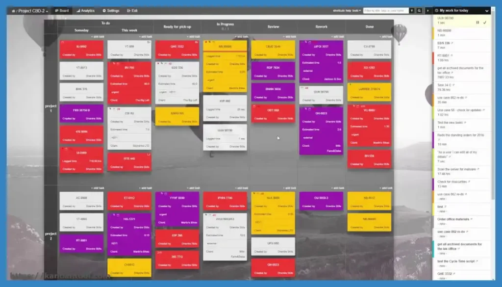 Kanban Tool-Board