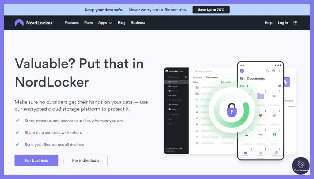 NordLocker-Homepage