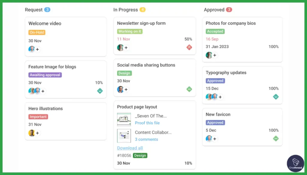 Proofhub-Kanban