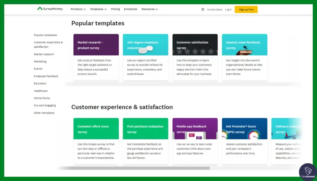 SurveyMonkey-Templates