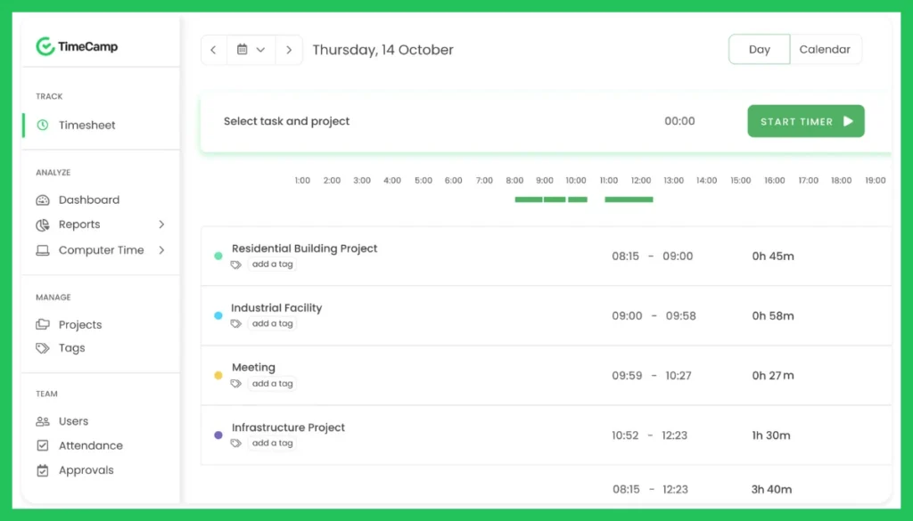 TimeCamp-Time Tracking