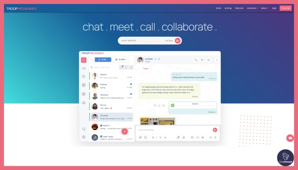 Troop Messenger-Advanced Messaging