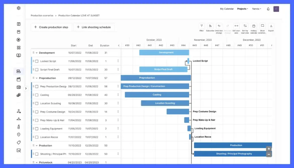 Yamdu-Scheduling