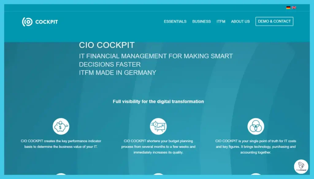 CIO Cockpit Business