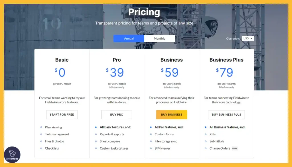 Fieldwire-Pricing.