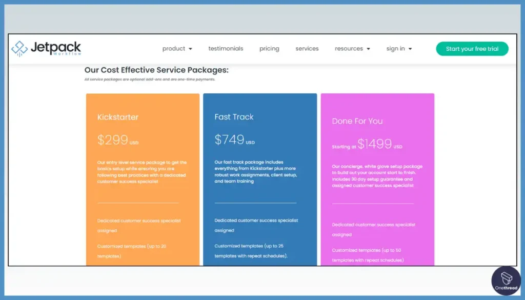Jetpack Workflow-Price.