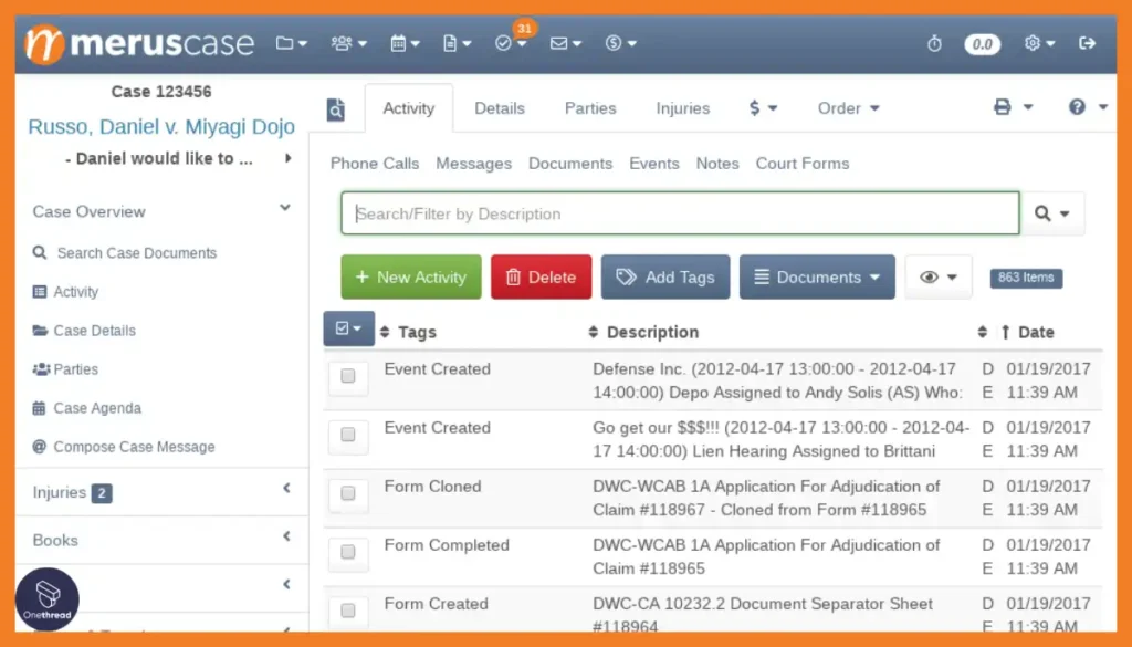 MerusCase-Case Management.