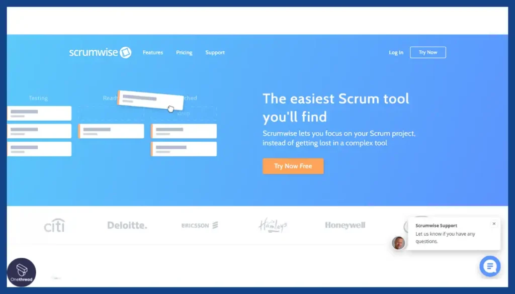Scrumwise-Home