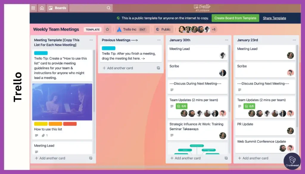Trello-Collaboration & Communication