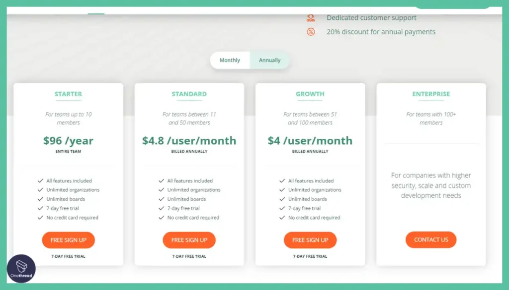VivifyScrum-Pricing