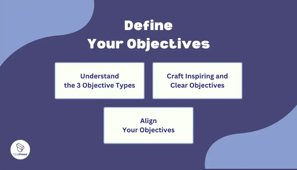 Define Your Objectives