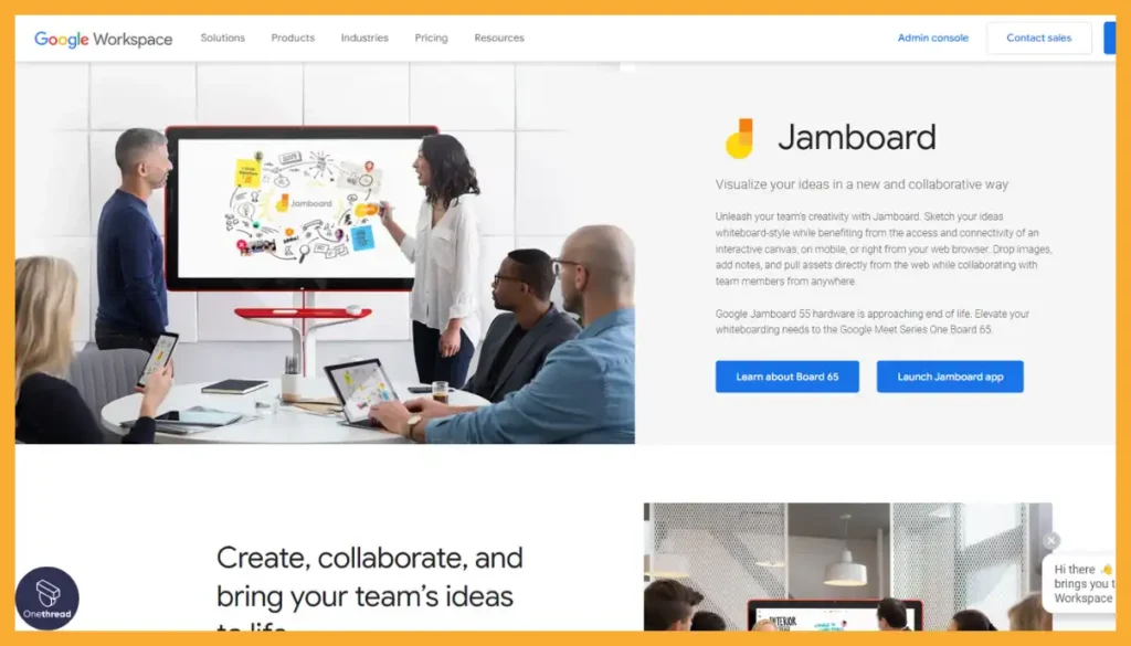 Google Jamboard-Home