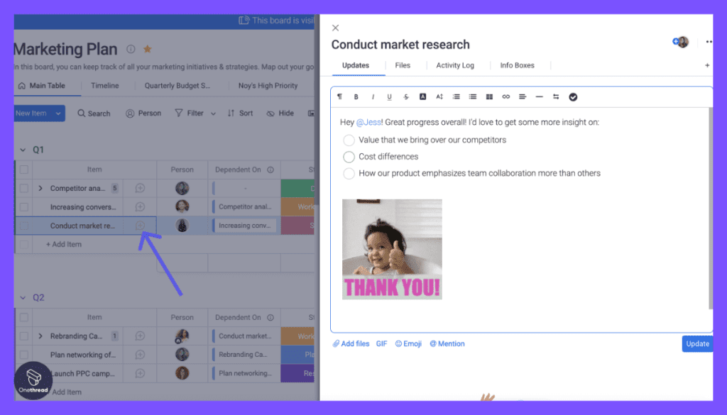 Monday-Collaboration and Communication