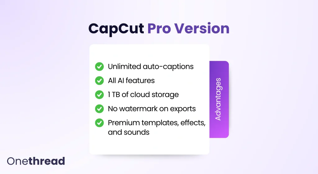 CapCut Pro Version