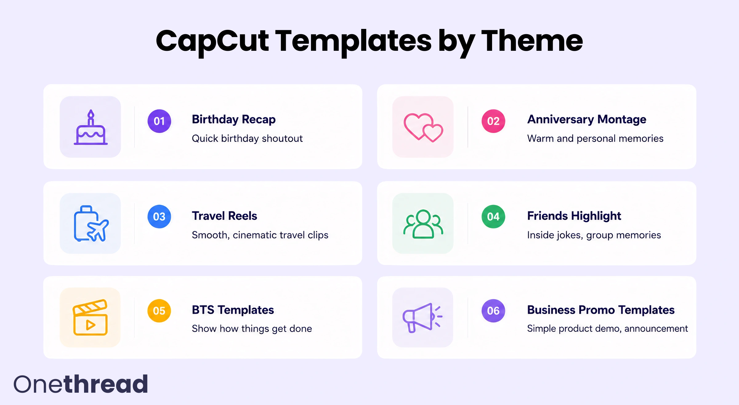 Templates by Theme